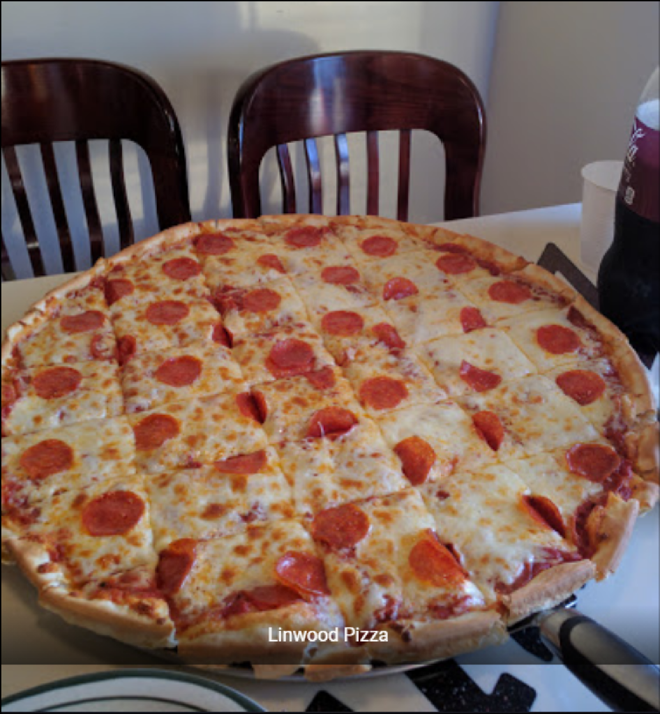 Linwood Pizza, 21" Jumbo Pepperoni