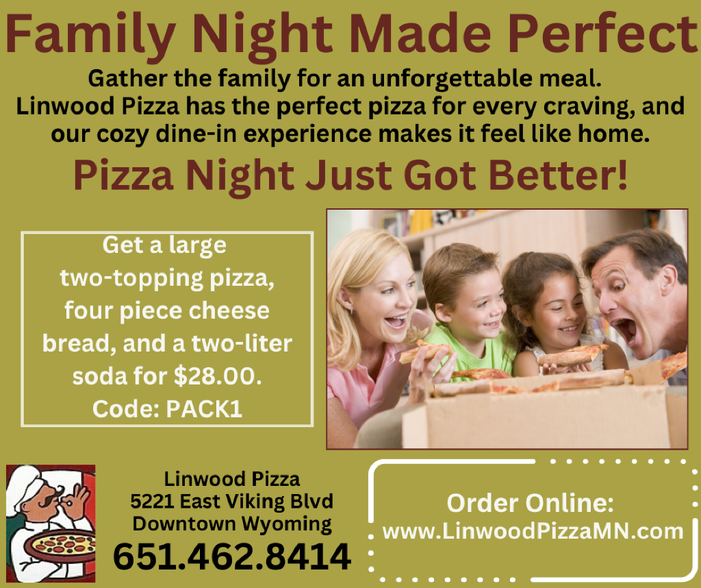 Linwood Pizza Family Pizza Night